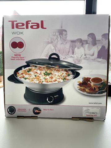 Elektrische wok Tefal anti-aanbaklaag beschikbaar voor biedingen