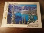 Puzzel Clementoni 1500 stukjes Moraine lake Canada, Hobby & Loisirs créatifs, Sport cérébral & Puzzles, 500 à 1500 pièces, Puzzle