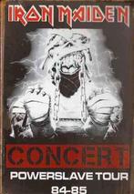 Metalen rusty-old vintage look wandplaat Iron Maiden, Ophalen of Verzenden, Nieuw