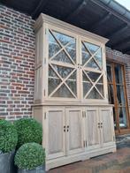 Eiken buffetkast/vitrinekast GRATIS LEVERING/EINDEJAARSACTIE