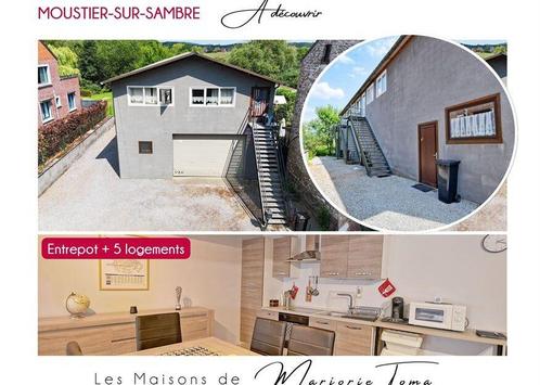 Commerce à Moustier-Sur-Sambre, 5 chambres, Immo, Huizen en Appartementen te koop, Overige soorten