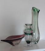 Val St Lambert - Set van 3 vazen, Ophalen