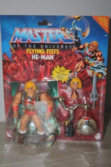 Masters of the univers , Flying Fists ,HE MAN + comic ,Nieuw
