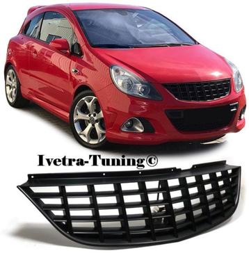 Embleemloze Grill Opel Corsa D | Grill Opel Corsa D beschikbaar voor biedingen