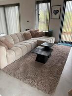 Groot hoogpolig beige vloerkleed, 200 cm ou plus, 200 cm ou plus, Beige, Comme neuf