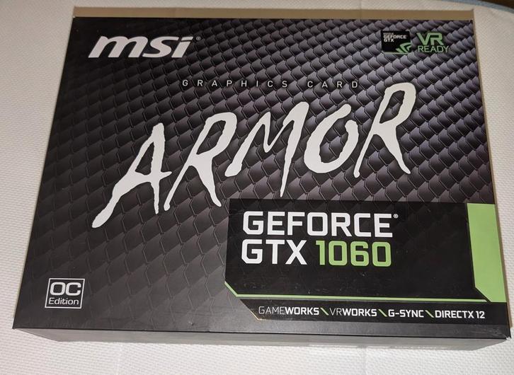 MSI ARMOR, Computers en Software, Videokaarten, Zo goed als nieuw, Nvidia, PCI-Express 3.0, GDDR5, DVI, Ophalen