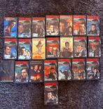 James Bond videos - vhs - 21 stuks, Alle leeftijden, Ophalen, Gebruikt, Actie en Avontuur
