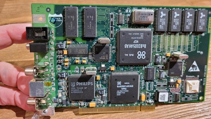 video encoder/decoder PCI kaart, Informatique & Logiciels, Cartes vidéo, Comme neuf, Autres chipsets, PCI, Enlèvement ou Envoi