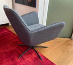 Design fauteuil draaistoel stoel zetel draaifauteuil Luzo, Huis en Inrichting, Metaal, Zo goed als nieuw, Ophalen