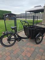 Elektrische bakfiets Qivelo, Fietsen en Brommers, Fietsen | Bakfietsen, Ophalen, Zo goed als nieuw