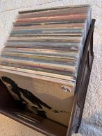 Boîte de 70vinyles, dans des pochettes en plastique bon état, Enlèvement, Utilisé, Autres formats