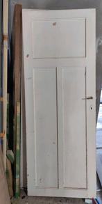 3 massief houten deuren: 217,5 cm x 83 cm, Ophalen, Zo goed als nieuw, Hout
