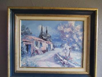 Peinture à l'huile (M. Christophe) 180€, Enlèvement ou Envoi
