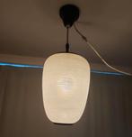Vintage opaline hangkroonluchter in Japanse stijl uit de jar, Ophalen, Zo goed als nieuw, Glas