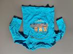 blauwe longsleef, t-shirt met beer, vos, wasbeer, CA, 98, Enfants & Bébés, Vêtements enfant | Taille 98, Enlèvement ou Envoi, Comme neuf