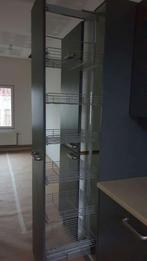 Kolomkast, apotheekkast, geleiders, 6 inhangbodems, perfekt!, Ophalen of Verzenden