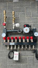 Allbrand vloerverwarming verdeler met thermostaat, Doe-het-zelf en Bouw, Verwarming en Radiatoren, Ophalen, Gebruikt, Thermostaat