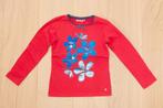 Rode T-shirt met blauwe bloemen Somone, maat 116, Kinderen en Baby's, Kinderkleding | Maat 116, Meisje, Gebruikt, Ophalen of Verzenden