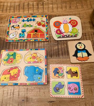 Houten legpuzzels beschikbaar voor biedingen