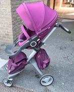 Xplory Stokke + accessoires en maxi-cosi-adapter, Kinderen en Baby's, Gebruikt, Verstelbare duwstang, Ophalen, Kinderwagen