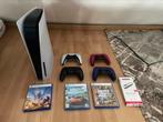 Ps5 met schijf, Games en Spelcomputers, Spelcomputers | Sony PlayStation 5, Ophalen, Zo goed als nieuw, Playstation 5