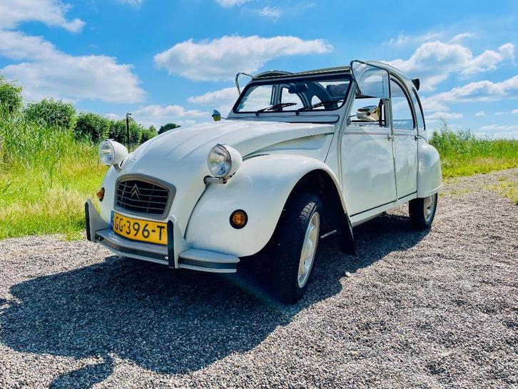 2cv6 Spécial blanc meije 04-1987 114.028 km | import FR, Auto's, Citroën, Bedrijf, Te koop, 2CV, Benzine, Cabriolet, Handgeschakeld