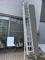 top ✅✅perfecte zeer stevige ladder van 3 x 13 treden 9 meter, Doe-het-zelf en Bouw, Ladders en Trappen, Ladder, Zo goed als nieuw