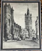 Lithografieën - Herman Verbaere, Ophalen of Verzenden