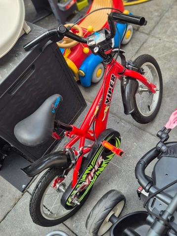 Kinderfiets Viper 14" Rood beschikbaar voor biedingen