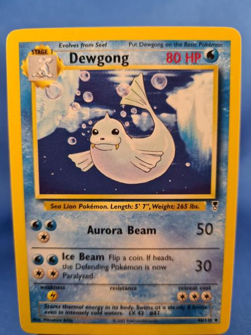 Dewgong 40/110 - Legendary Collection, Hobby en Vrije tijd, Verzamelkaartspellen | Pokémon, Zo goed als nieuw, Verzenden