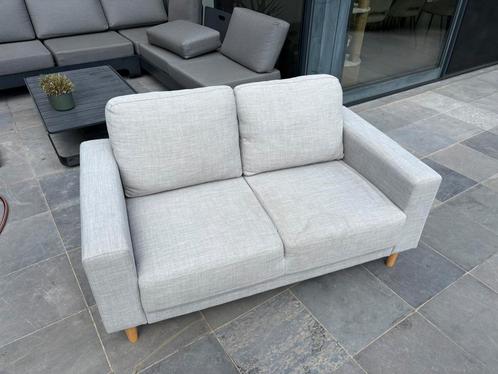 Zetel Jysk, Huis en Inrichting, Zetels | Zetels, Gebruikt, Rechte bank, Tweepersoons, Minder dan 150 cm, 75 tot 100 cm, Kunststof
