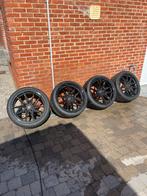Heel mooie zwarte velgen met nieuwe banden ! 19inch, Auto-onderdelen, Banden en Velgen, Gebruikt, 275 mm, Banden en Velgen, Personenwagen