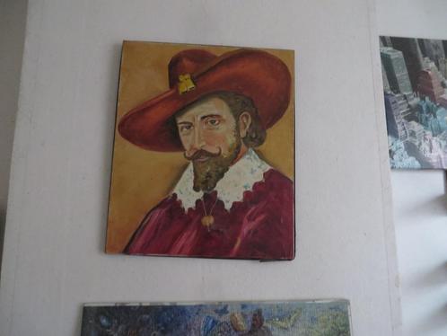 schilderij op doek, Antiek en Kunst, Kunst | Schilderijen | Klassiek, Ophalen