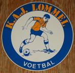 Vintage sticker K.A.J. Lommel voetbal retro, Verzamelen, Sport, Ophalen of Verzenden, Zo goed als nieuw