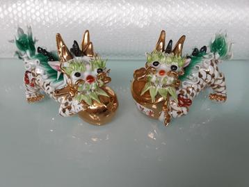 Chinese Foo Dogs beeldjes. beschikbaar voor biedingen