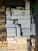 Witte natuursteen blokken, Bricolage & Construction, Briques, Comme neuf, Pierres naturelles, Enlèvement
