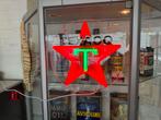 TEXACO NeoN reclame verlichting, Verzamelen, Ophalen of Verzenden, Zo goed als nieuw, Lichtbak of (neon) lamp