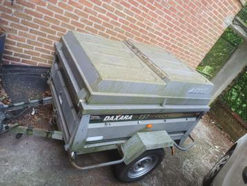 Daxara aanhangwagen te koop 360€, Auto diversen, Aanhangers en Bagagewagens, Ophalen of Verzenden, Zo goed als nieuw