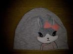 Bonnet fille lapin (6-8 ans), Kinderen en Baby's, Kinderkleding | Mutsen, Sjaals en Handschoenen, Ophalen, Zo goed als nieuw, Meisje