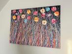Schilderij bloemen - kunst van het eiland Lanzarote, Antiek en Kunst, Ophalen