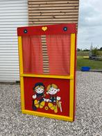 Poppenkast, Ophalen