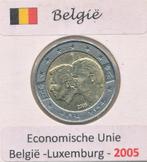 2 Euro 2005 Belgie economische unie, Postzegels en Munten, Ophalen of Verzenden, 2 euro, Losse munt