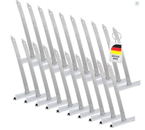 ECENCE 20x Mini rolluik-ophangveer - Ophangveer voor rolluik, Doe-het-zelf en Bouw, Rolluiken, Nieuw, Minder dan 100 cm, Minder dan 100 cm