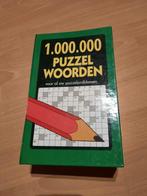 Puzzelboek - 1.000.000 puzzelwoorden, Hobby en Vrije tijd, Denksport en Puzzels, Ophalen of Verzenden, Zo goed als nieuw, Puzzelboek