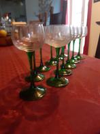 11 verres à vin blanc du Rhin, Ophalen of Verzenden, Zo goed als nieuw