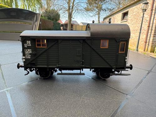 Spoor 0 pakwagen DB, Hobby en Vrije tijd, Modeltreinen | Overige schalen, Zo goed als nieuw, Wagon, Overige merken, Ophalen