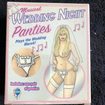String nuit de noces, Enlèvement ou Envoi, Blanc, String