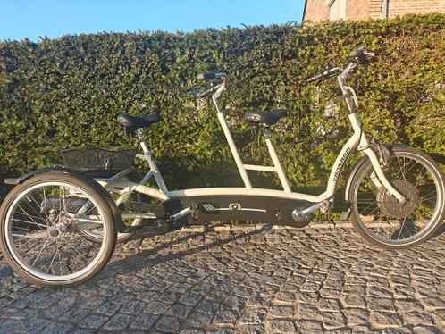 Van Raam Twinny Plus duofiets met elektrische ondersteuning, Fietsen en Brommers, Fietsen | Driewielfietsen, Zo goed als nieuw