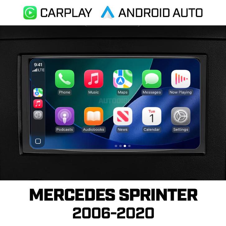 Installation CarPlay // Mercedes Sprinter // 2016-2022, Autos : Divers, Autoradios, Neuf, Enlèvement