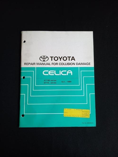 Werkplaatsboek Toyota Celica carrosserie reparaties 180, Auto diversen, Handleidingen en Instructieboekjes, Ophalen of Verzenden